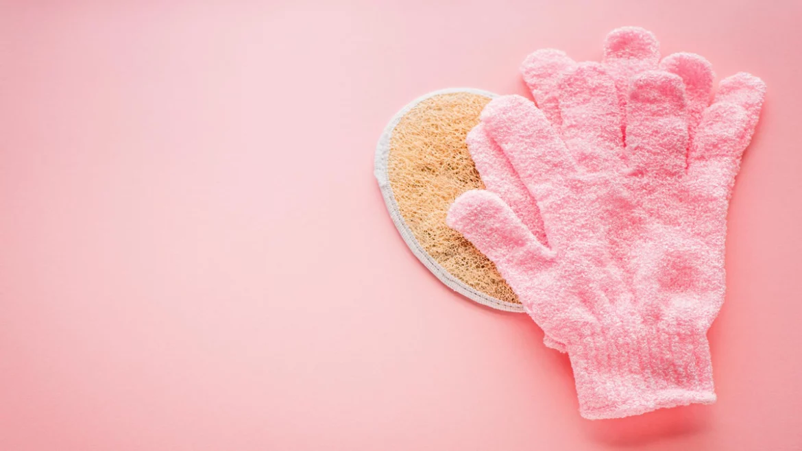 exfoliating gloves exfoliating gloves