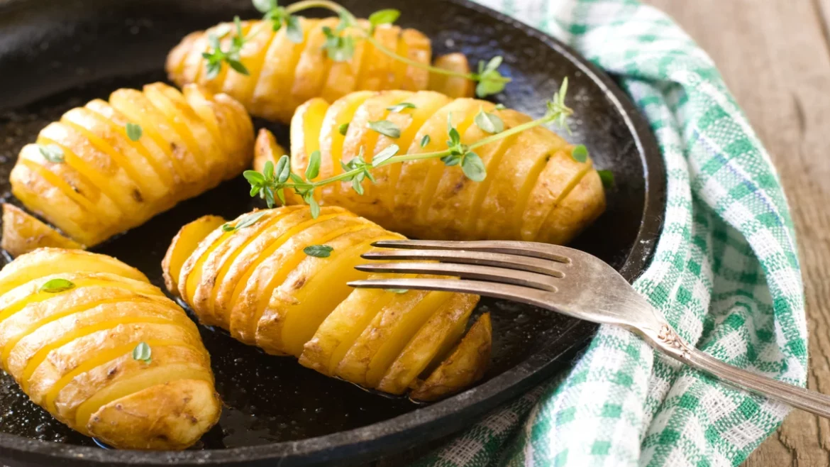 Hasselback-potatoes