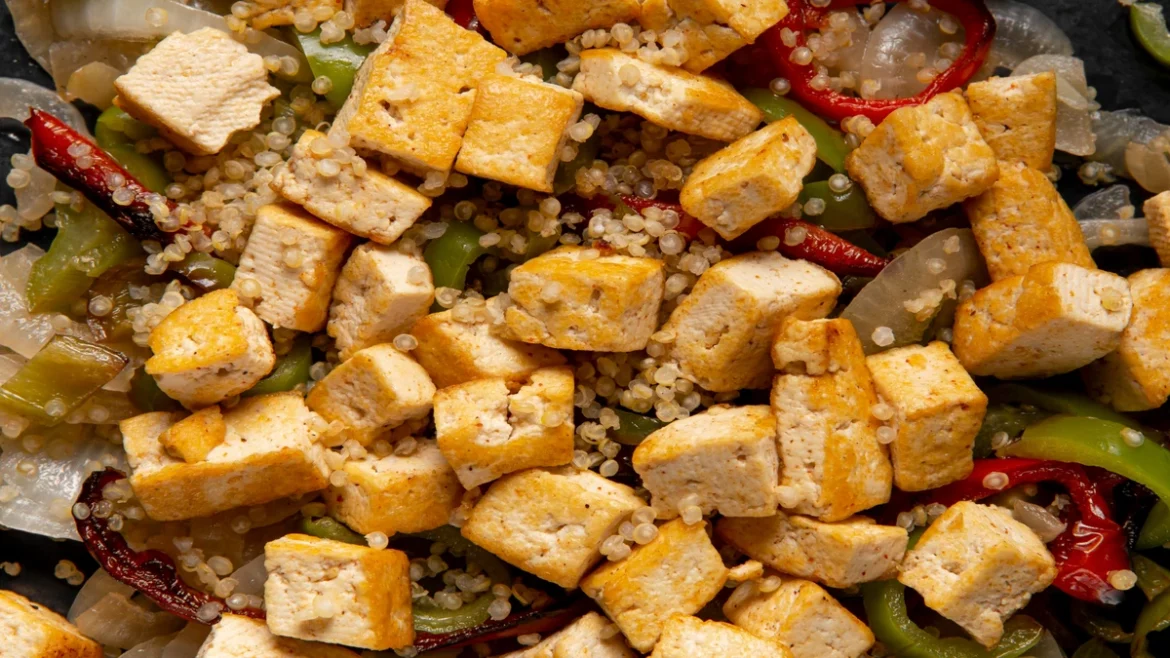 Honey Sriracha Tofu