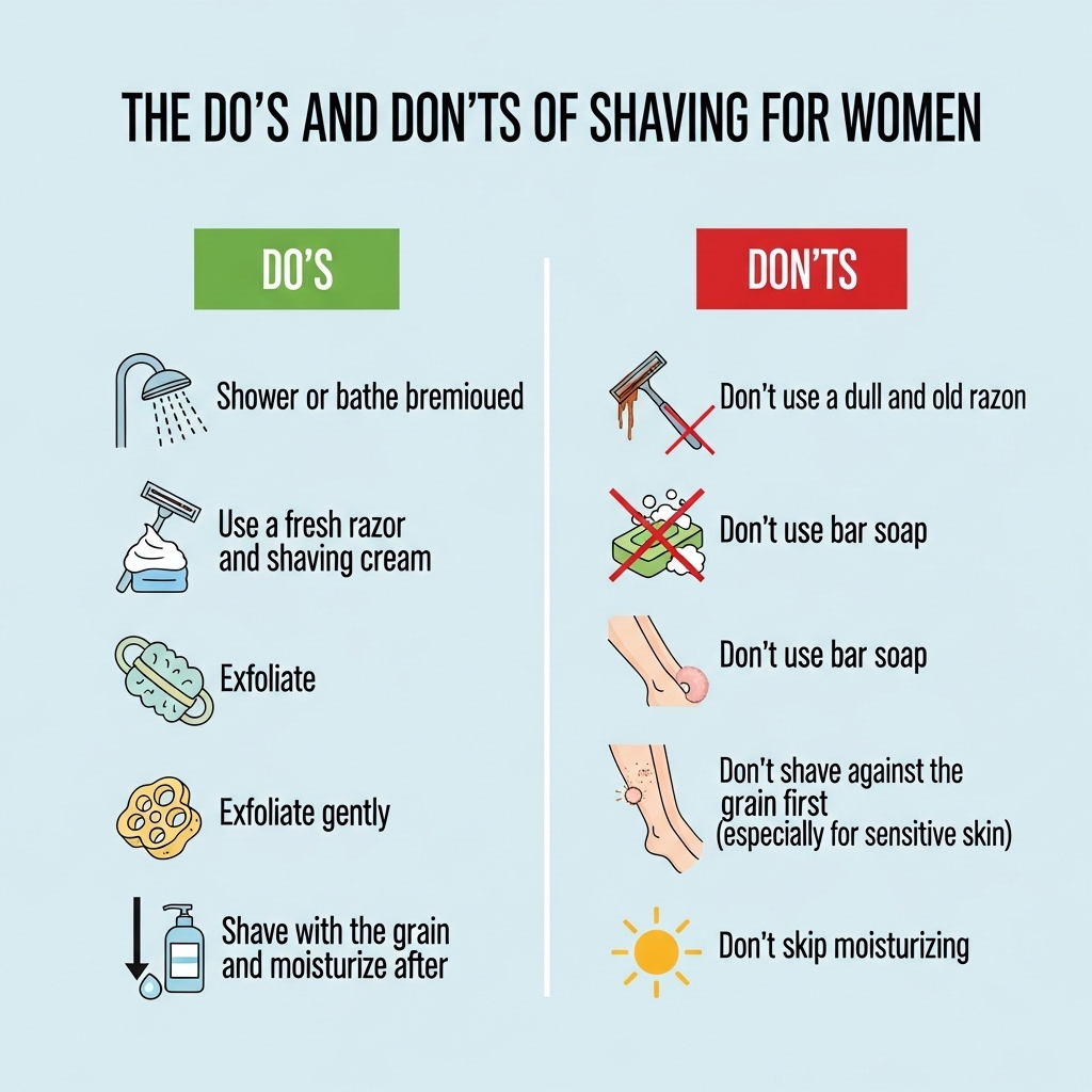 Do’s & Don’ts to shave your face