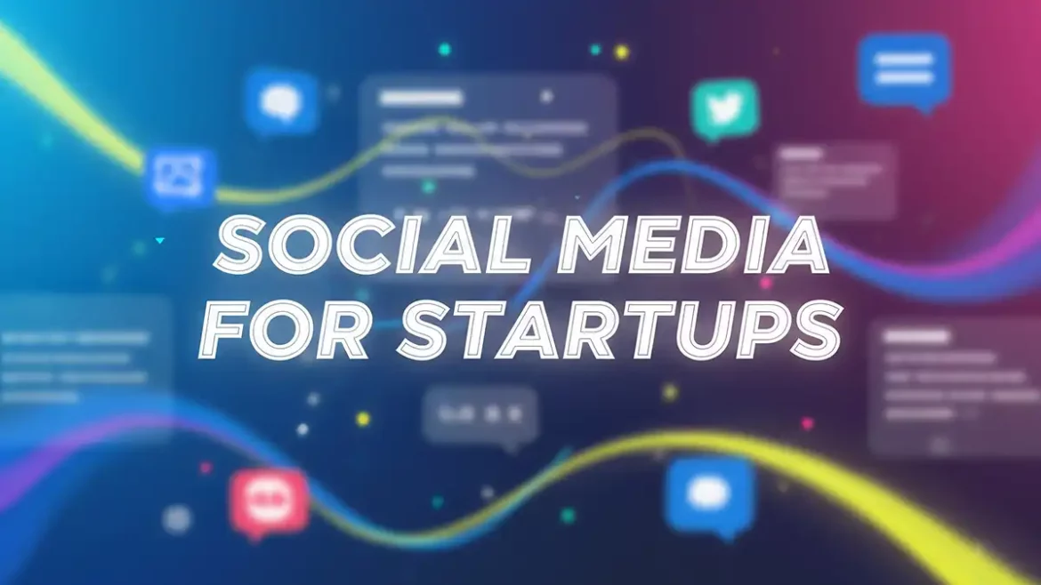 social media for startups